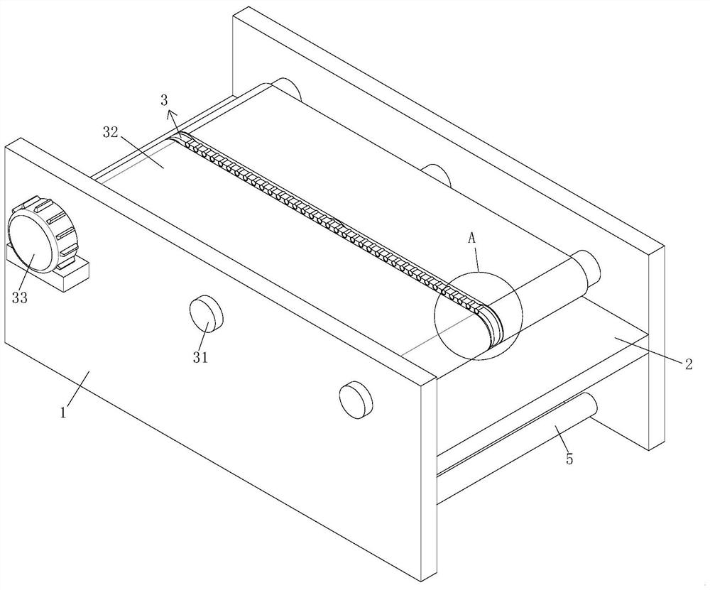 Energy-saving conveying device based on reduction of friction force