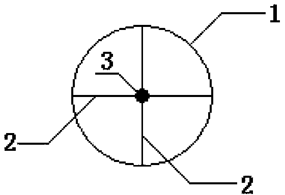 Device for metering cast-in-place concrete of double-block ballastless track