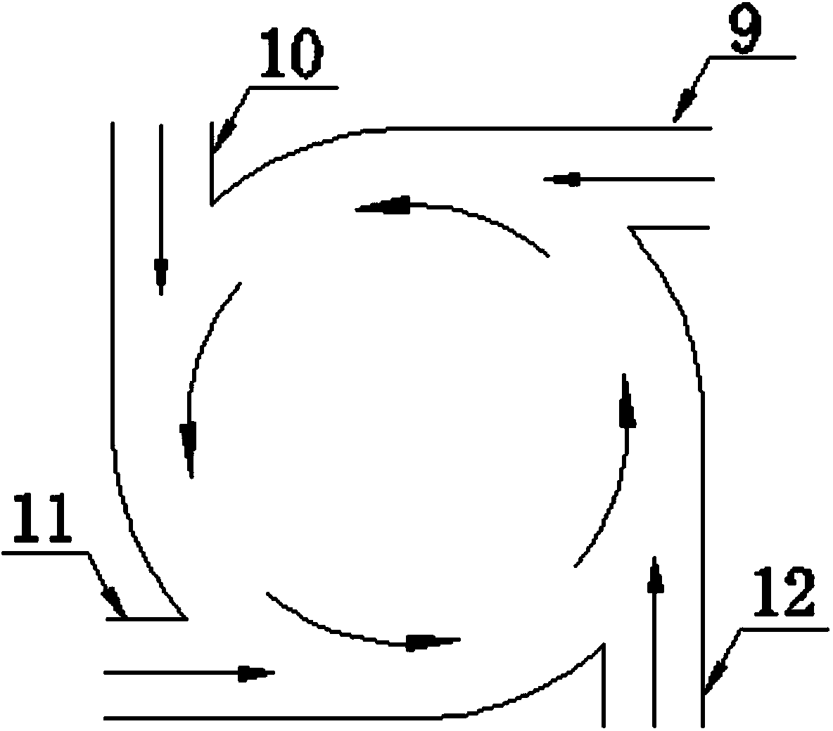 Water-fire resistant ventilation air methane mixing device