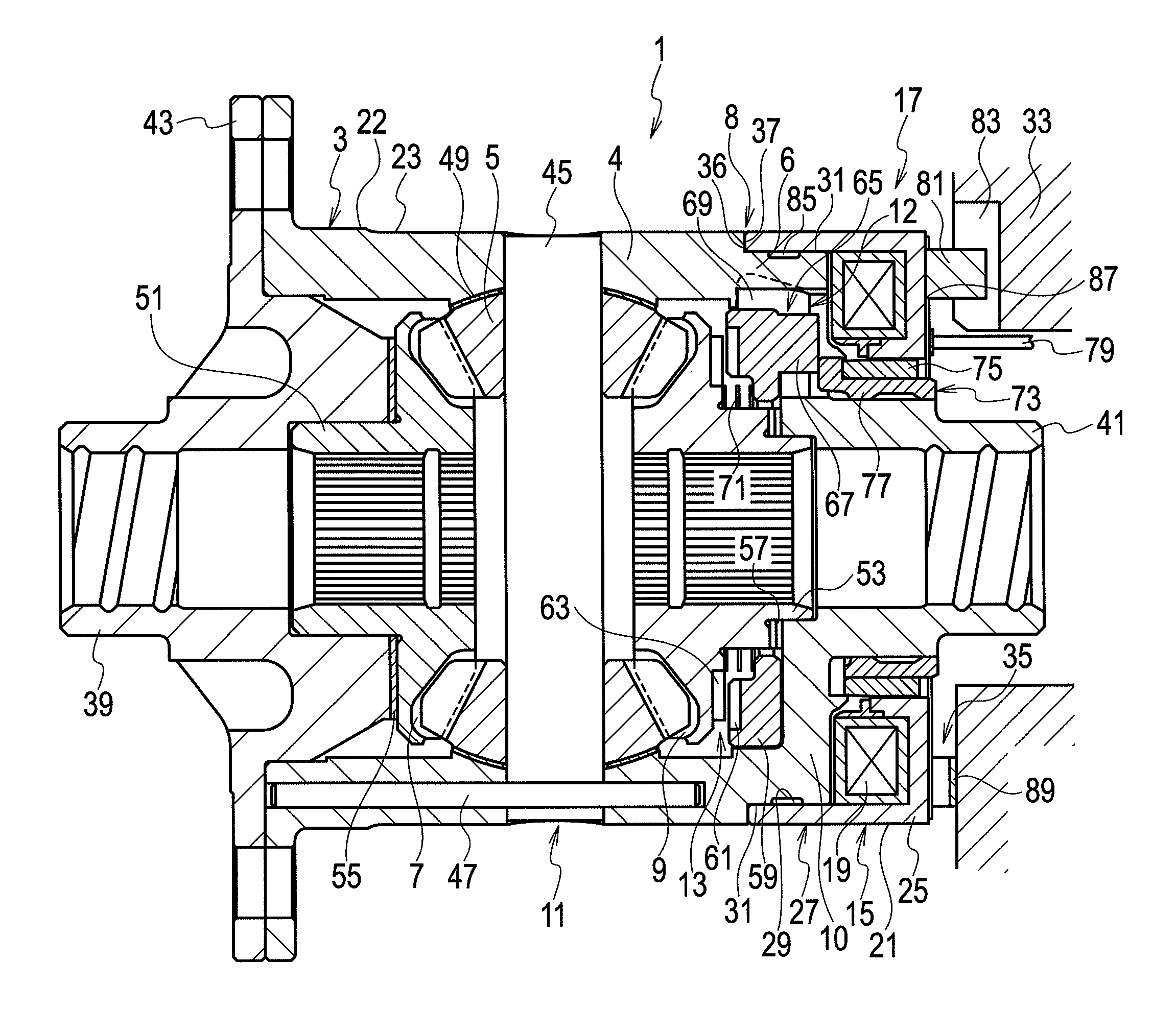 Differential device