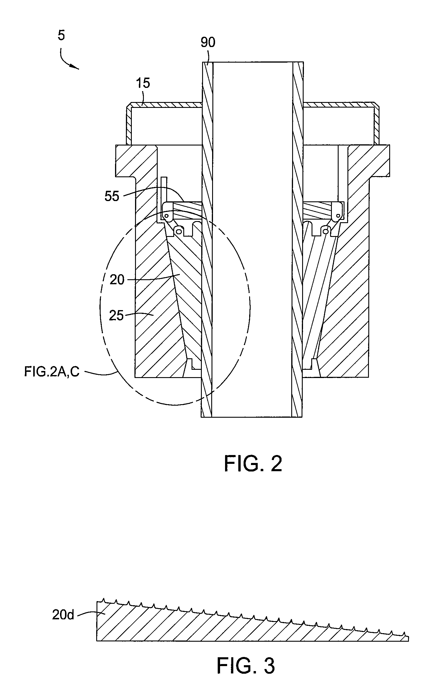 Equalized load distribution slips for spider and elevator