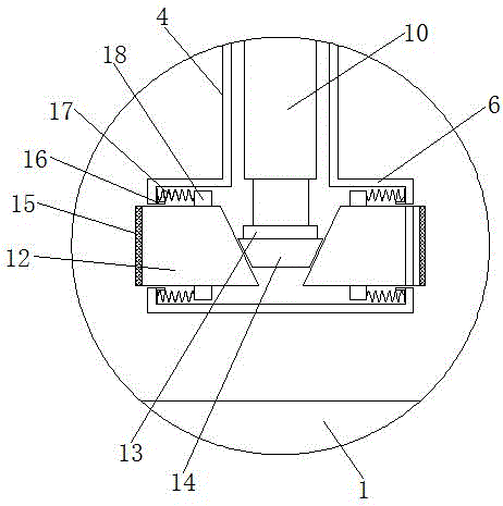 Machining and polishing device for die