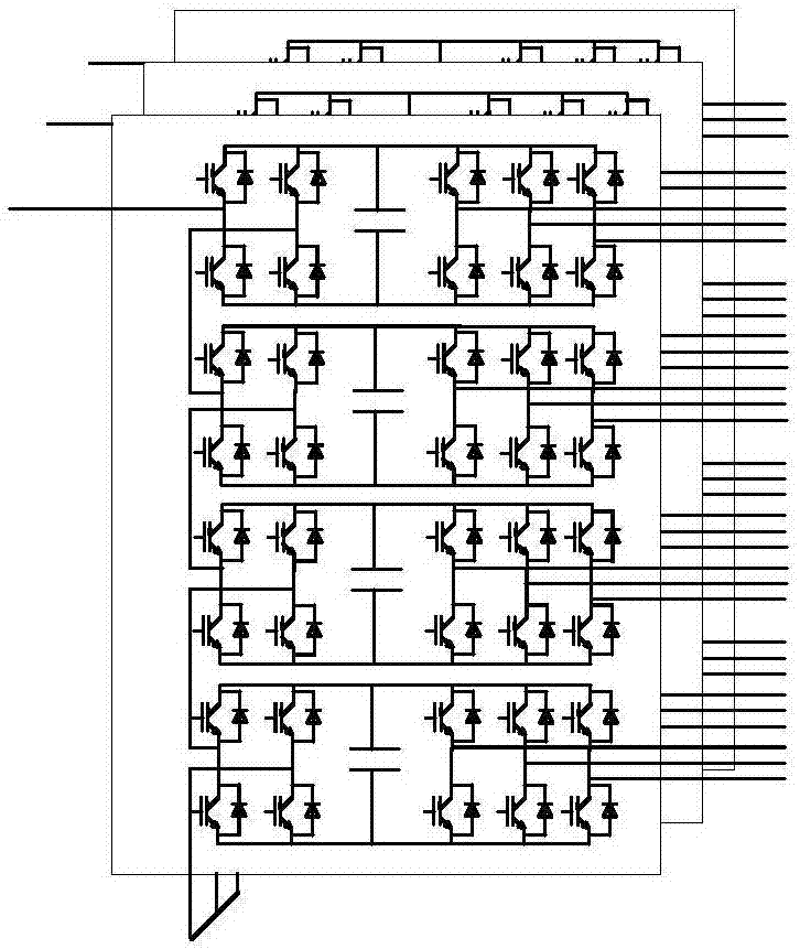 Gird-connected current low-frequency harmonic suppression method of cascaded H-bridge medium-voltage converter