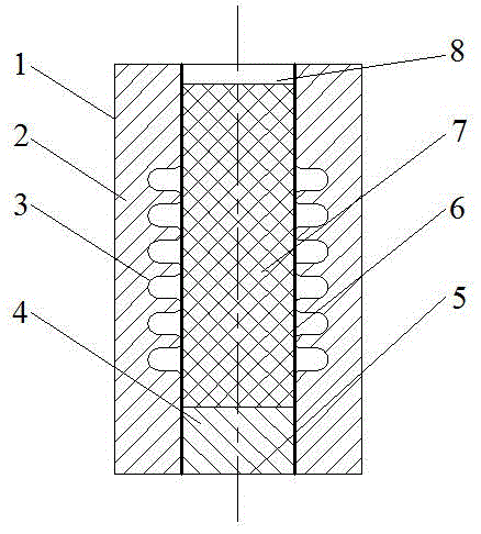 A thin-wall metal bellows forming method based on shape memory polymer