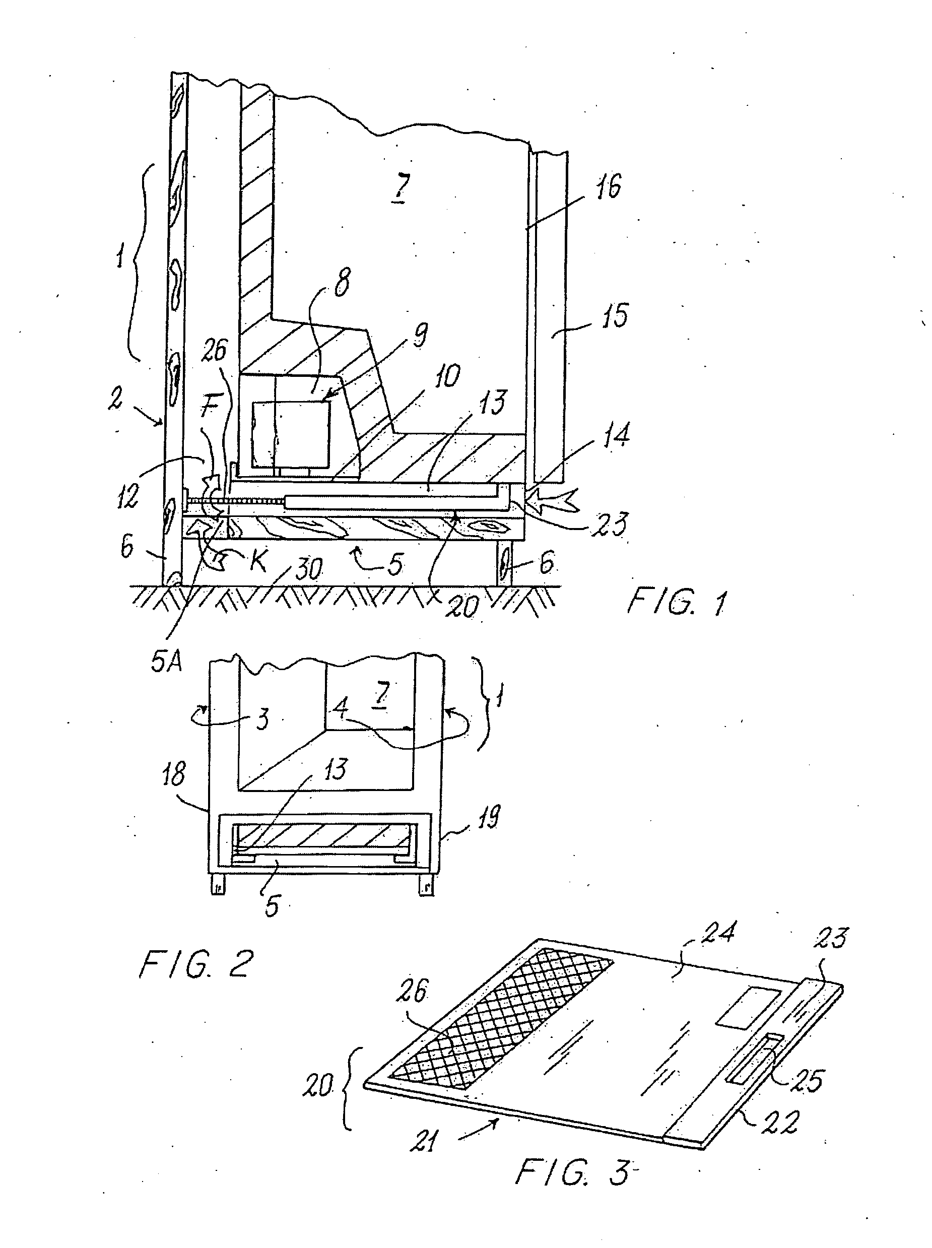 Upright refrigerator, particularly, of built-in type, with anti-dust filter for the compressor compartment, and anti-dust filter for this latter