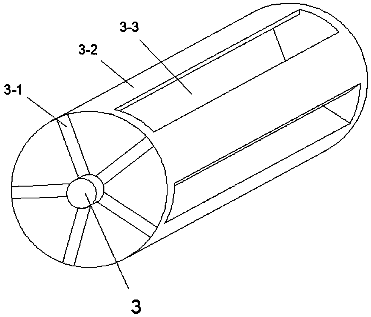 Special feeding equipment for preparing green water-based coating