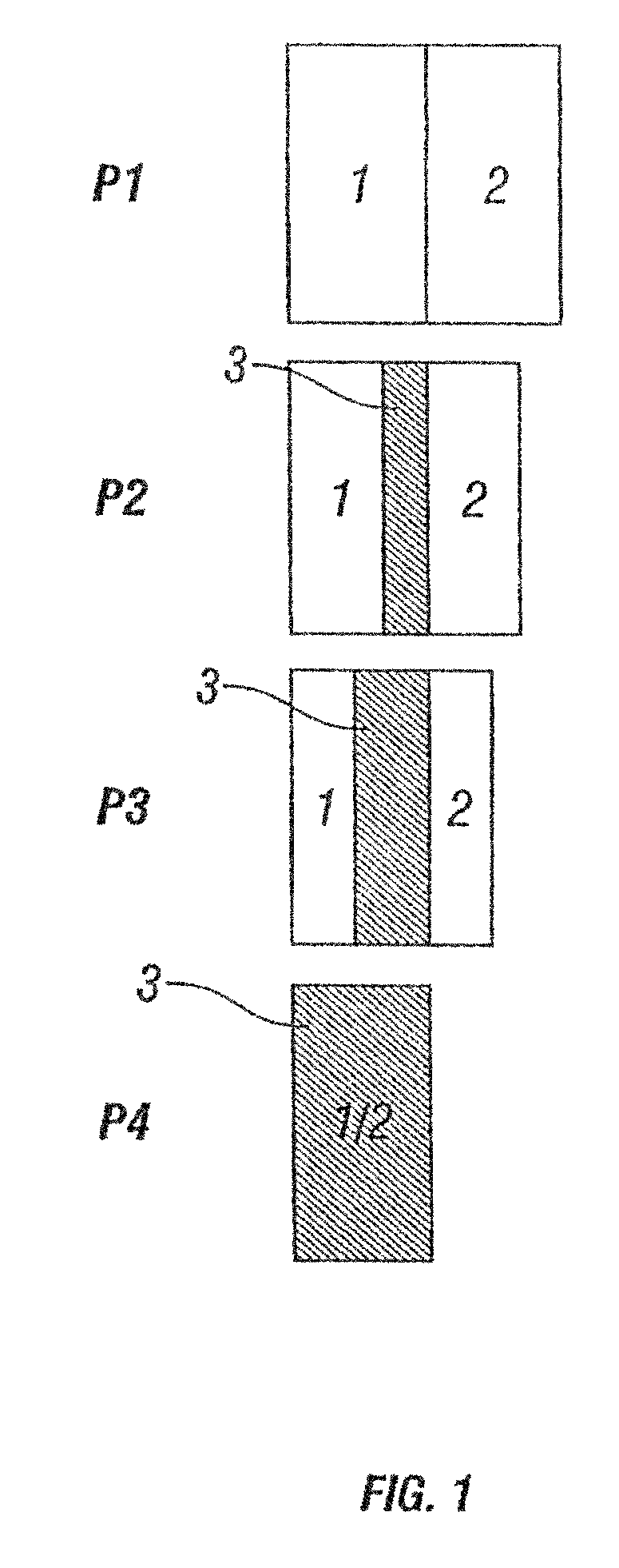 Combination EAS and RFID label or tag using a hybrid RFID antenna