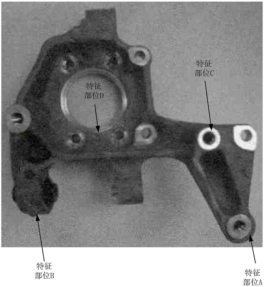 Crystallization pressurization method for metal mold low-pressure casting molding of aluminum alloy vehicle chassis casting