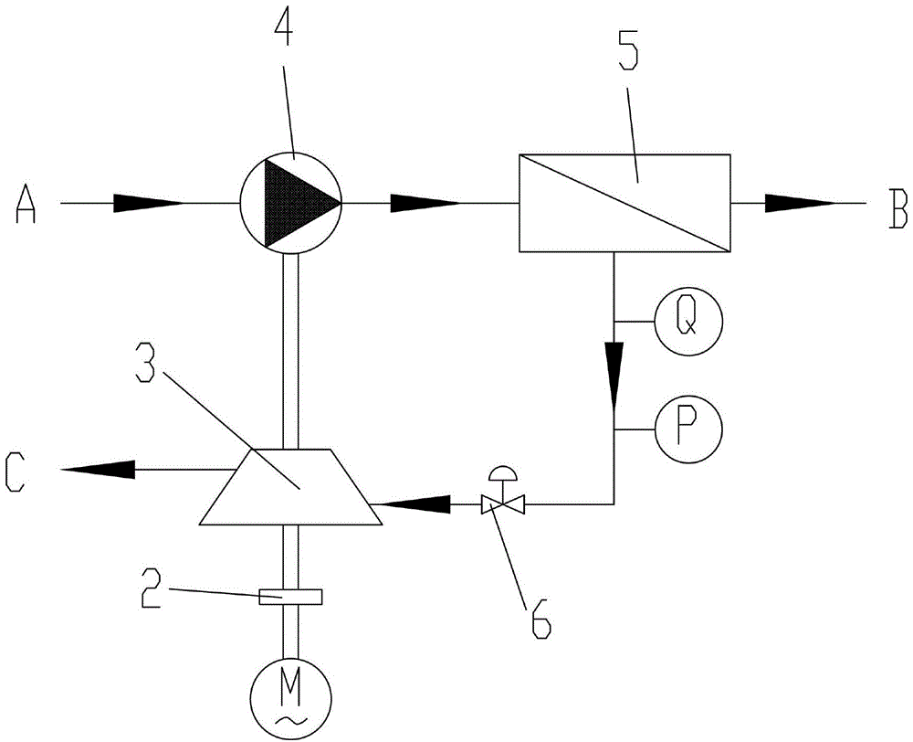 Small seawater desalination pump device