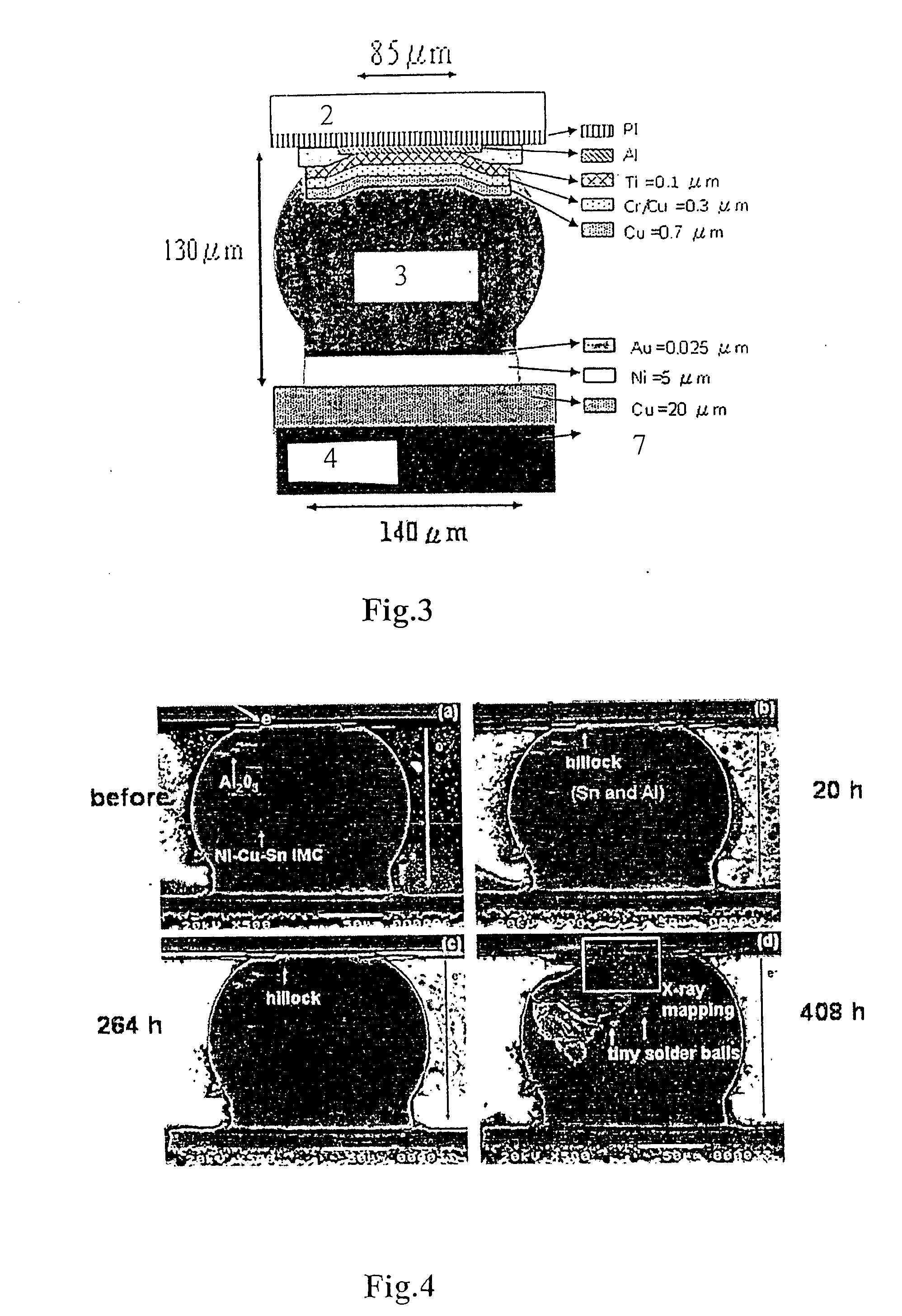 Process for protecting solder joints and structure for alleviating electromigration and joule heating in solder joints