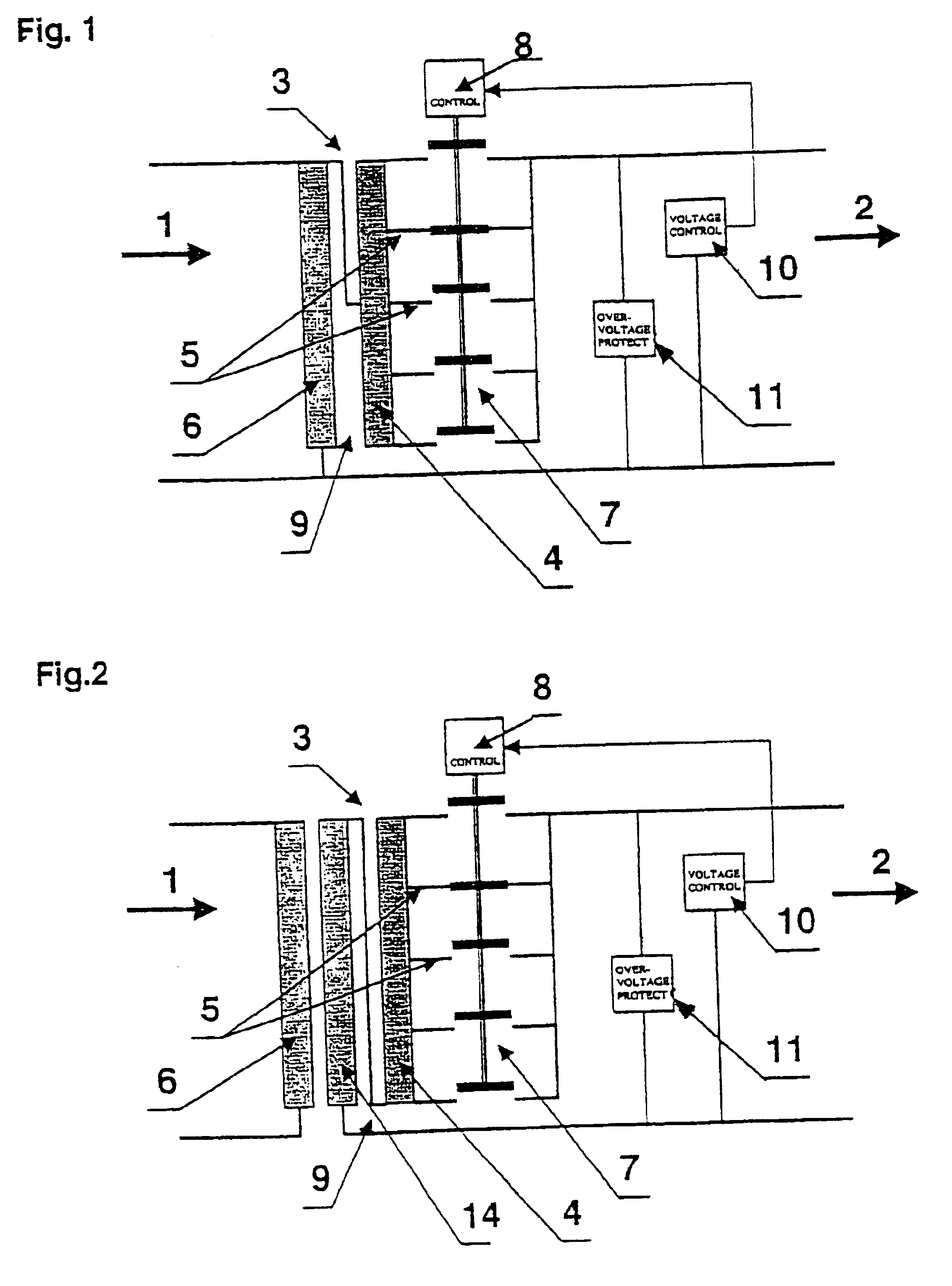 Limiting ring current in short circuits between adjacent partial windings by increasing leakage impedance