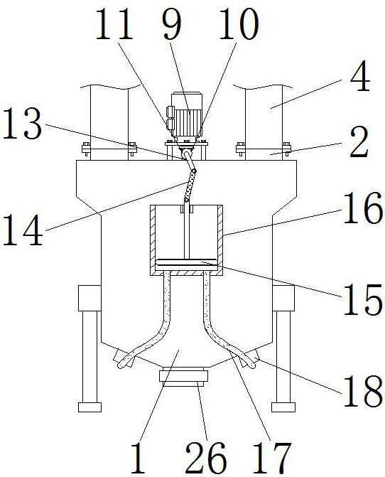 Chemical production reaction device capable of quickly cleaning conveying pipe