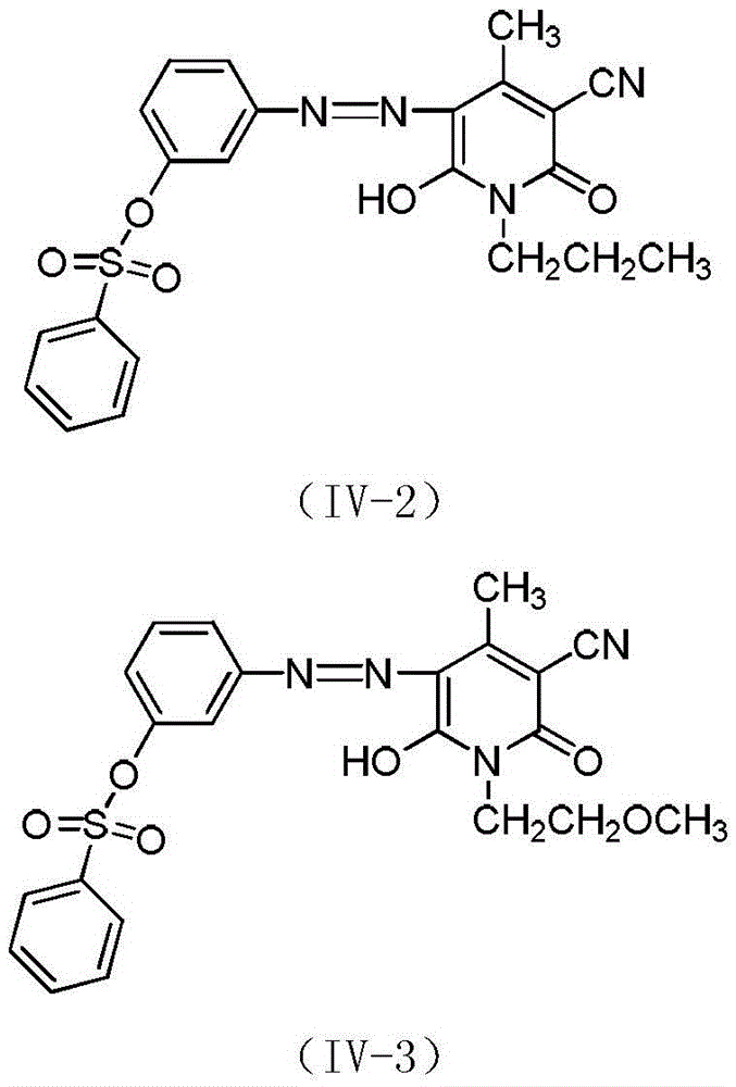 A kind of disperse dark blue dye composition for superfine fiber