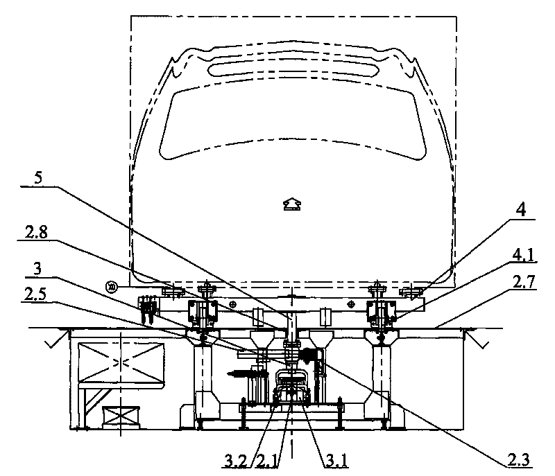 Friction type adjusting line delivery system