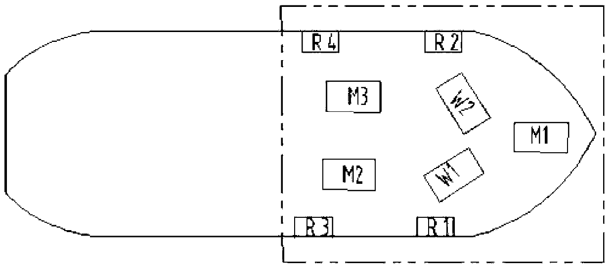 Work control system of anchor and mooring machines