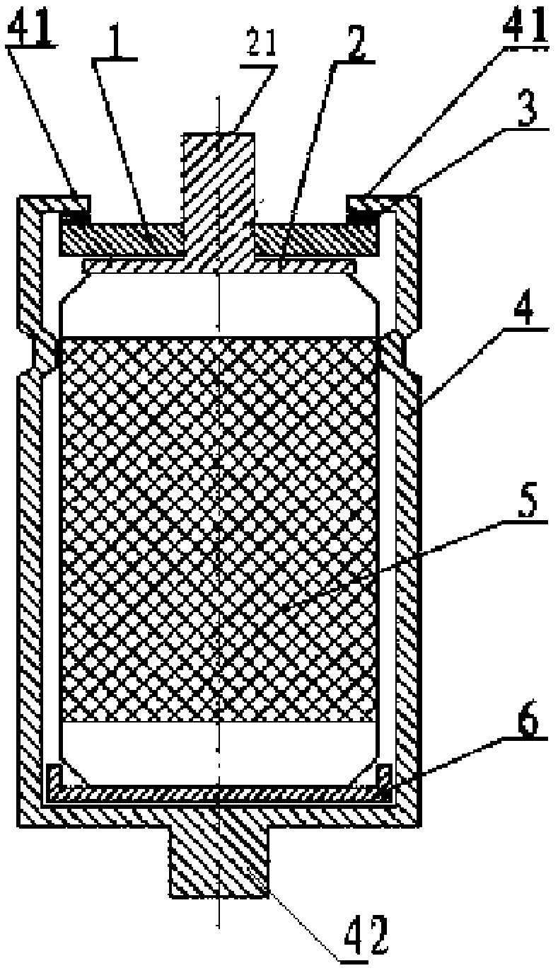 Cylindrical supercapacitor