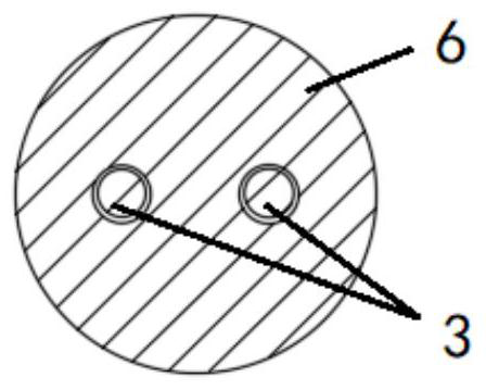 Bipolar electrocoagulation device for stereotactic surgery