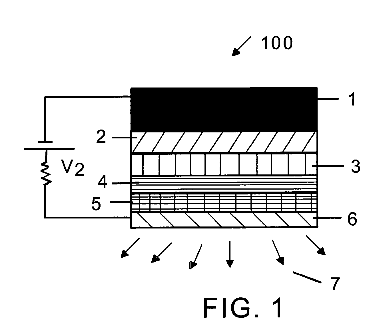 Electron and hole modulating electrodes in organic light emitting diodes