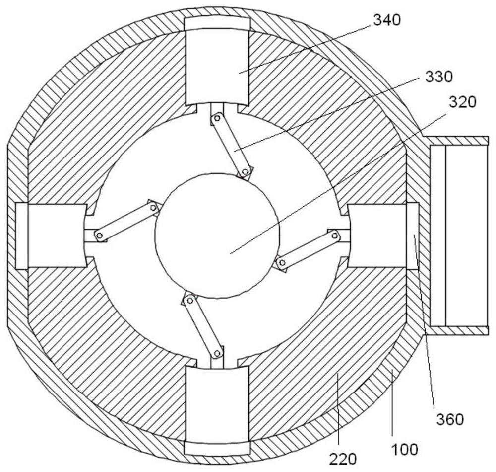 Closed explosion-proof tank