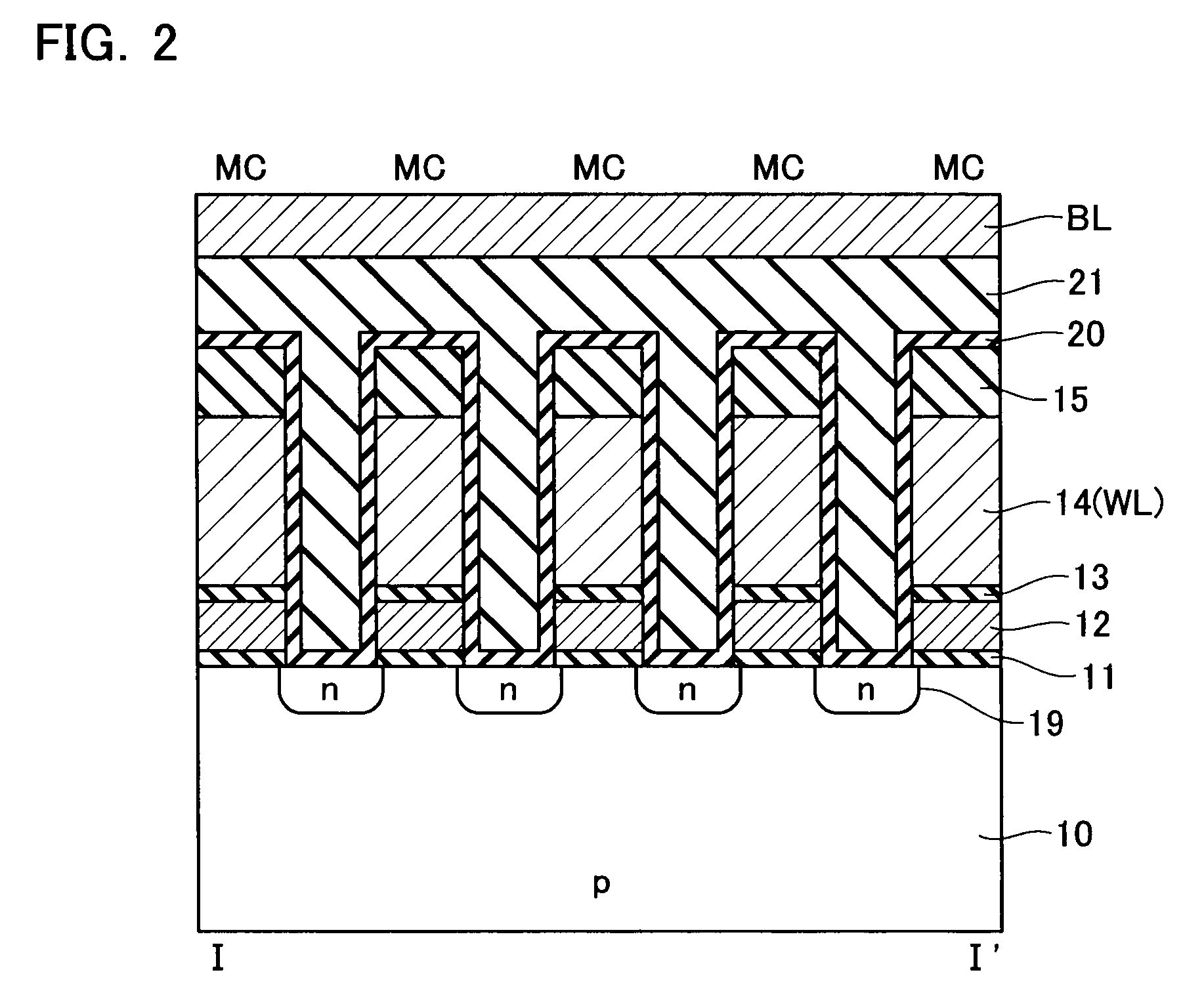 Non-volatile semiconductor memory device and method of manufacturing the same