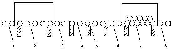 Warm straightening method for pure titanium plate and low-strength titanium alloy plate