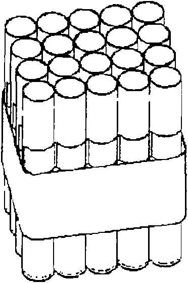 Process for charging and packing pasty emulsified explosive cartridge and charging machine