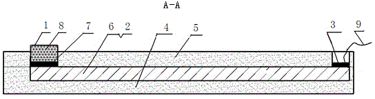 Implantable flexible array electrode used for organism and preparation method of implantable flexible array electrode