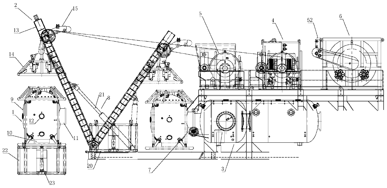 Diving clock system