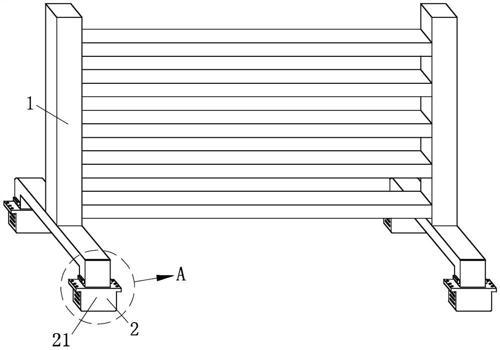 Gravel foundation pit enclosure structure