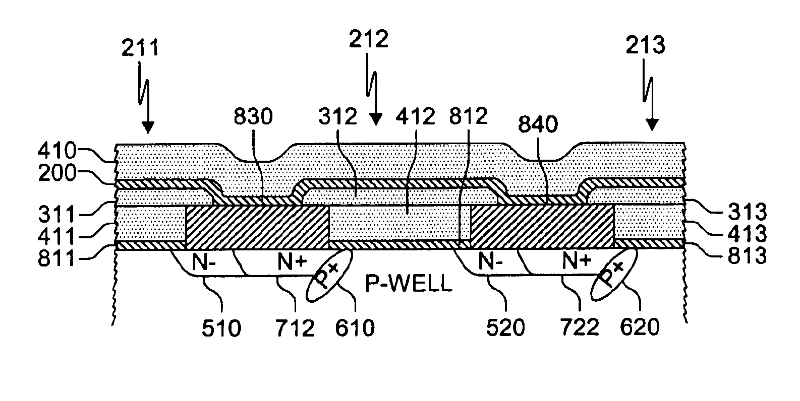 Virtual ground single transistor memory cell, memory array incorporating same, and method of operation thereof