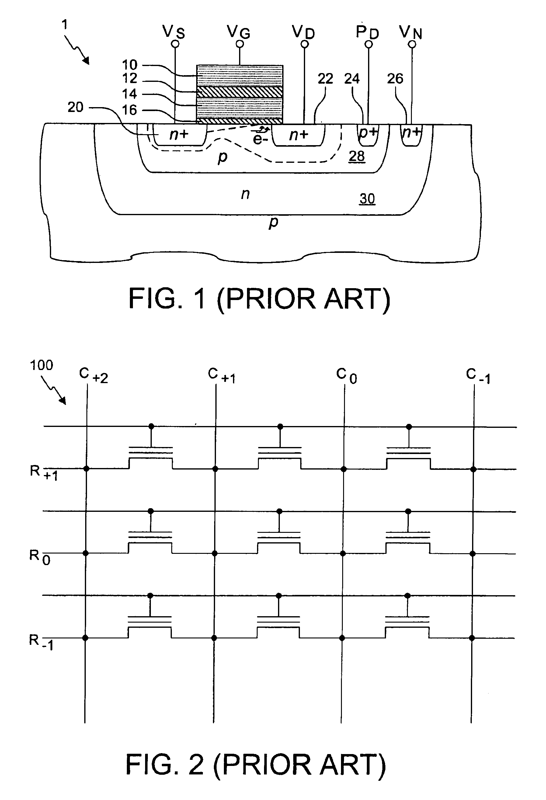 Virtual ground single transistor memory cell, memory array incorporating same, and method of operation thereof