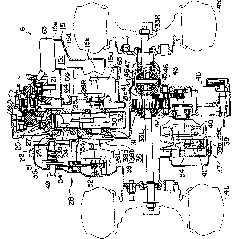 Power unit start device for vehicle