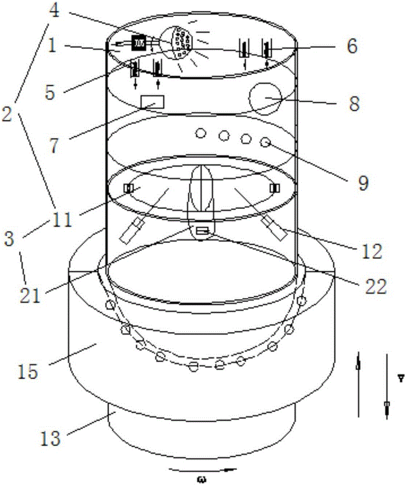 Gobi earthquake climatic environment simulating device