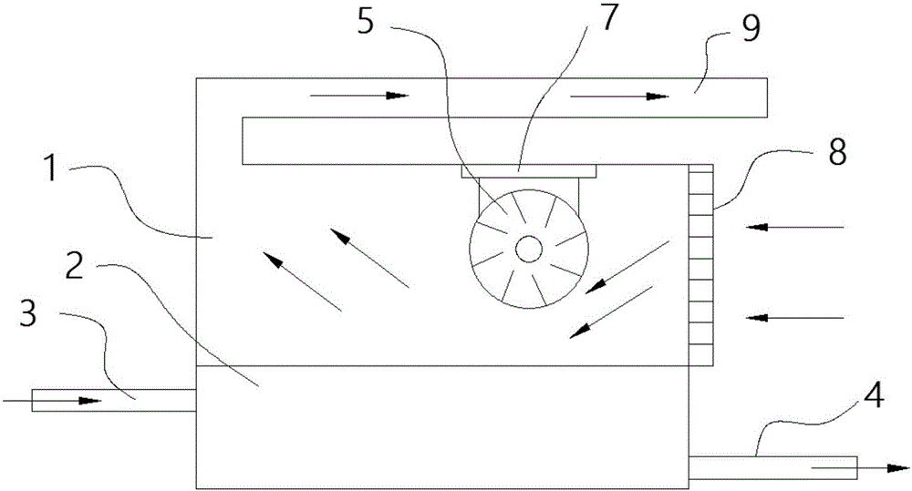 Silent air heater