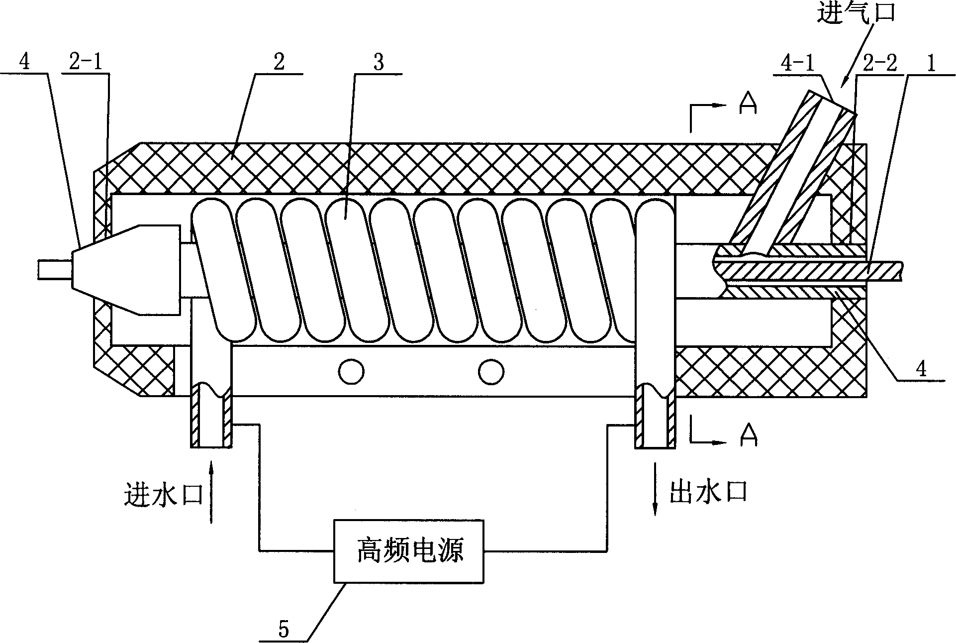 Single purpose high-frequency induction welding wire heating apparatus for hot wire TIG welding