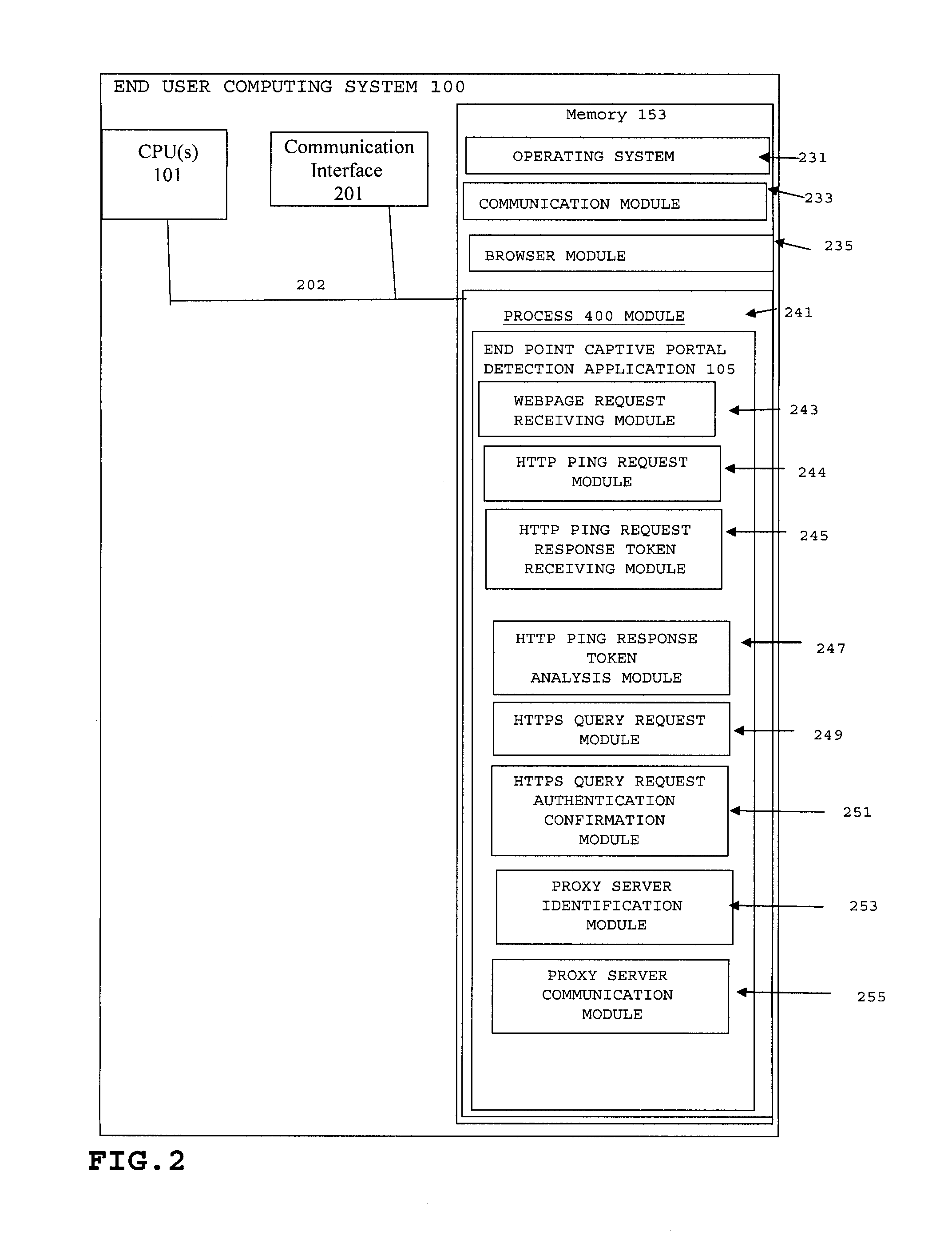 Method and system for detecting captive portals