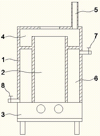 Multipurpose coal stove