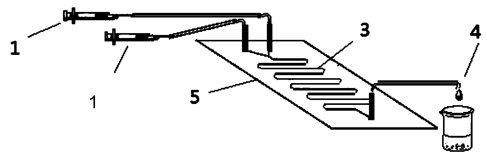 Method for synthesizing 6''-O-palmitoyl-naringin ester on line by using lipase as catalyst