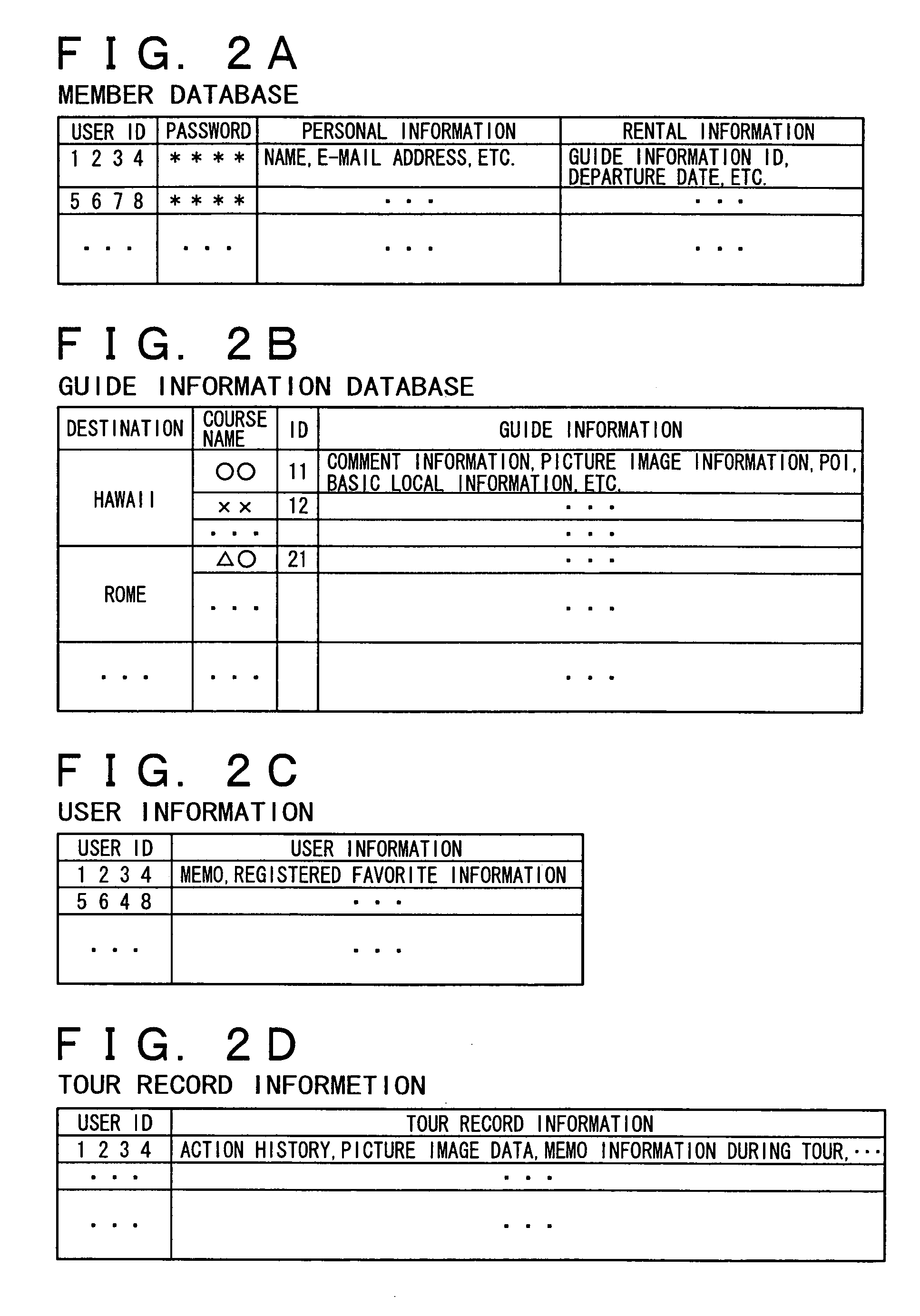 Electronic guide system, contents server for electronic guide system, portable electronic guide device, and information processing method for electronic guide system