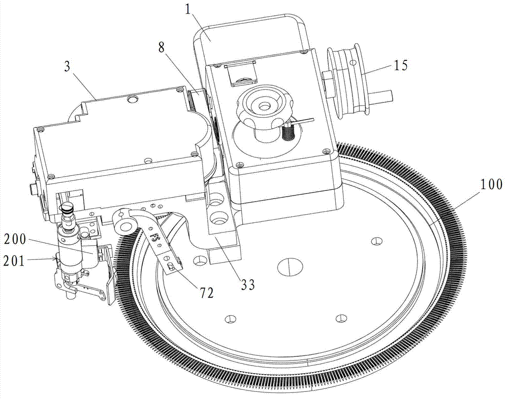 High-efficiency dial linking machine