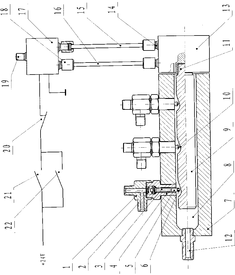 High pressure oil passage by-pass economizer of diesel-powered car