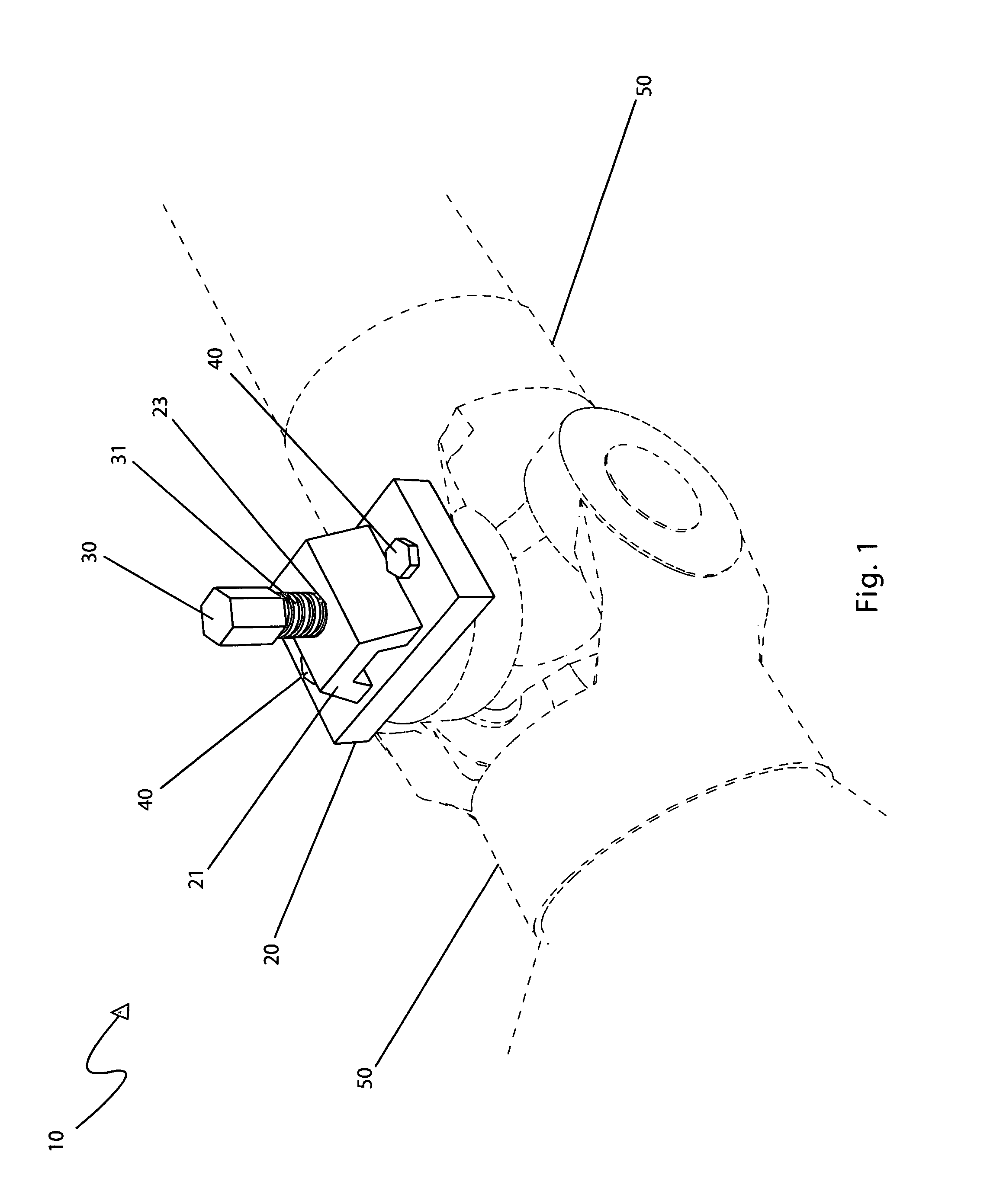 U-joint extracting tool and method of use therefor