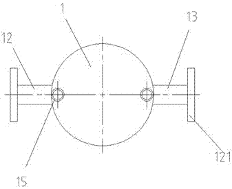 Oil flushing inspection device and method for pipe system