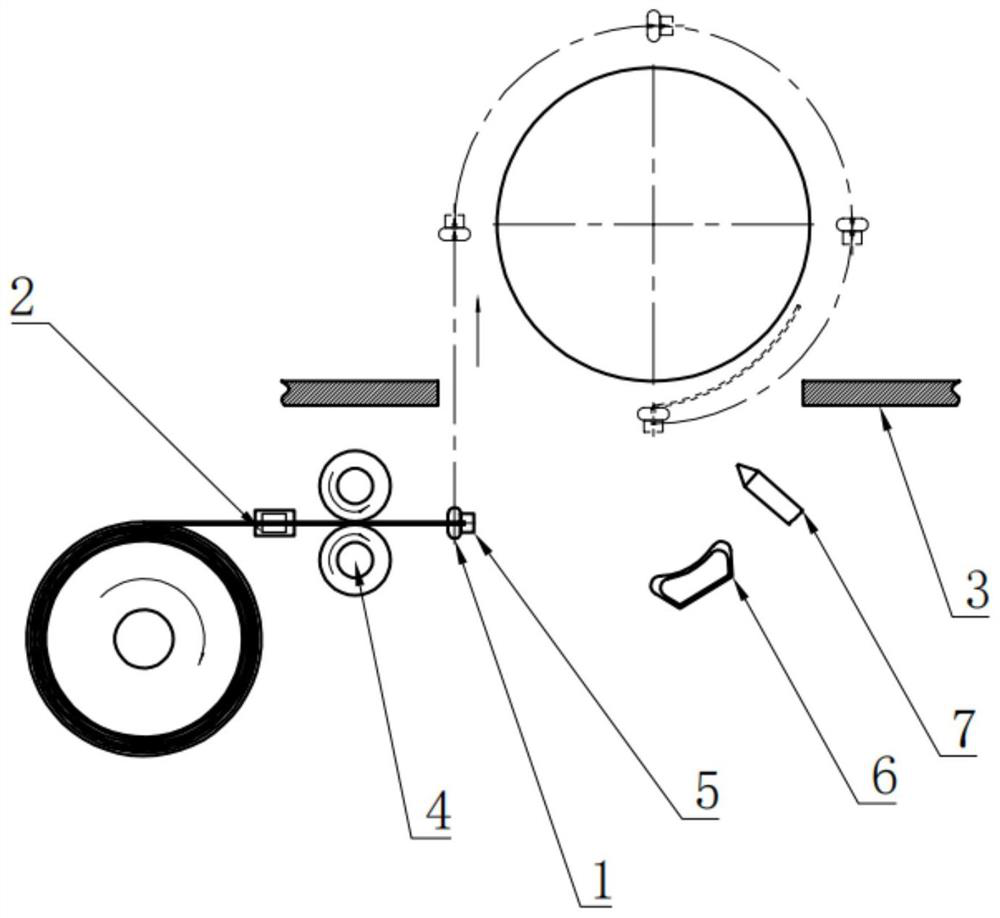 Automatic hoop locking equipment