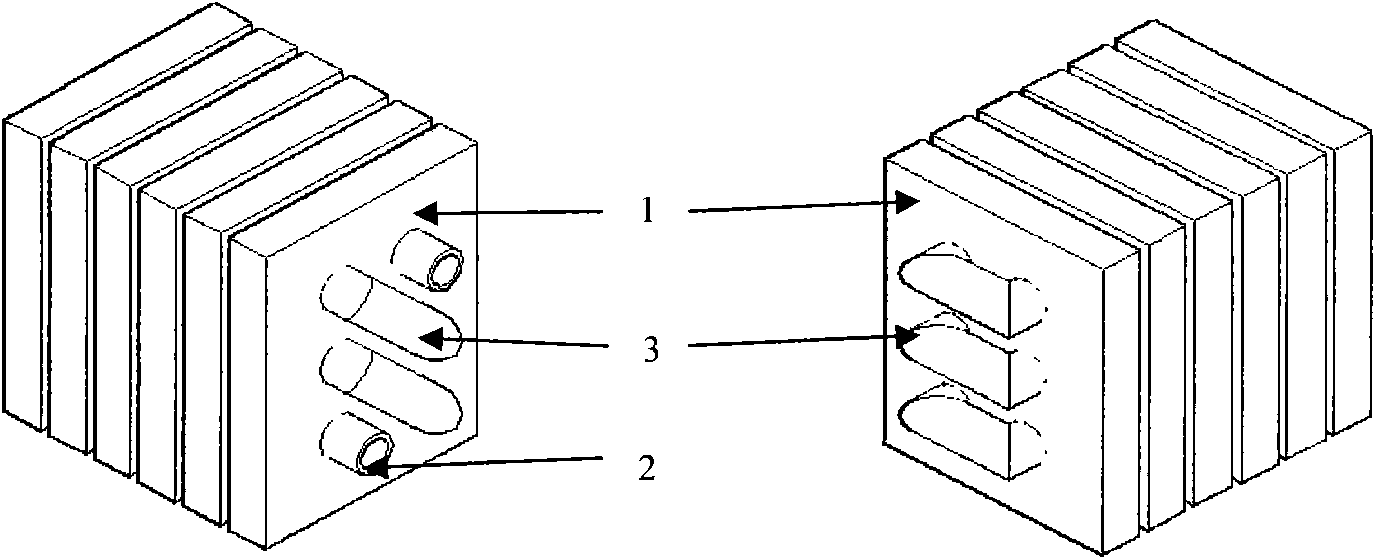 Tube type heat exchanger and application of tube type heat exchanger in direct alcohol fuel cell system