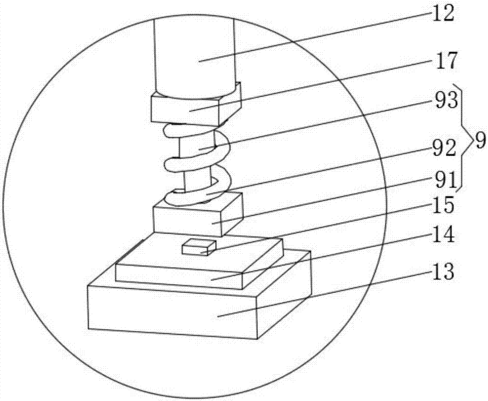 Clinical hemostasis emergency treatment device for cardiology department