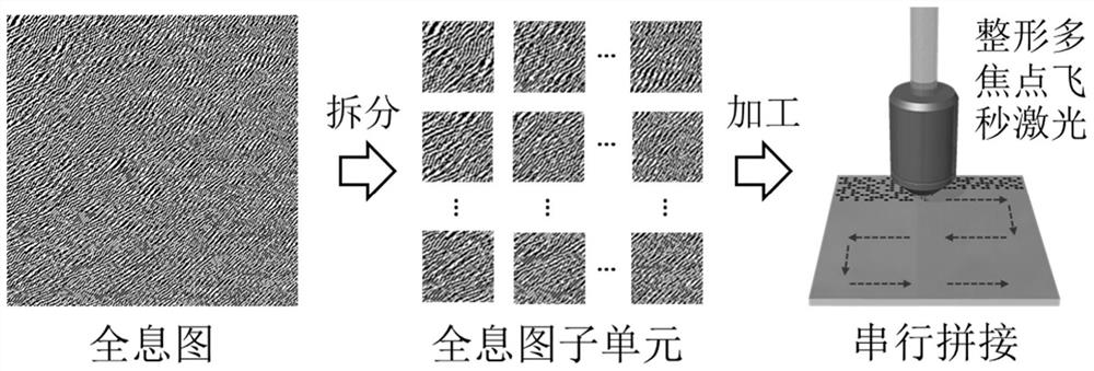 A variable anti-counterfeiting computer hologram based on femtosecond laser preparation