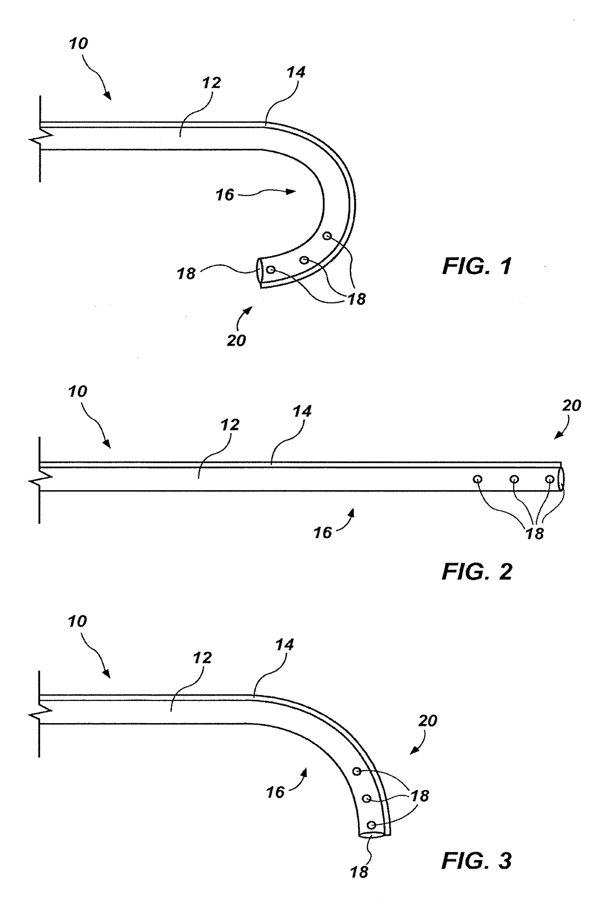 Body cavity drainage devices and related methods