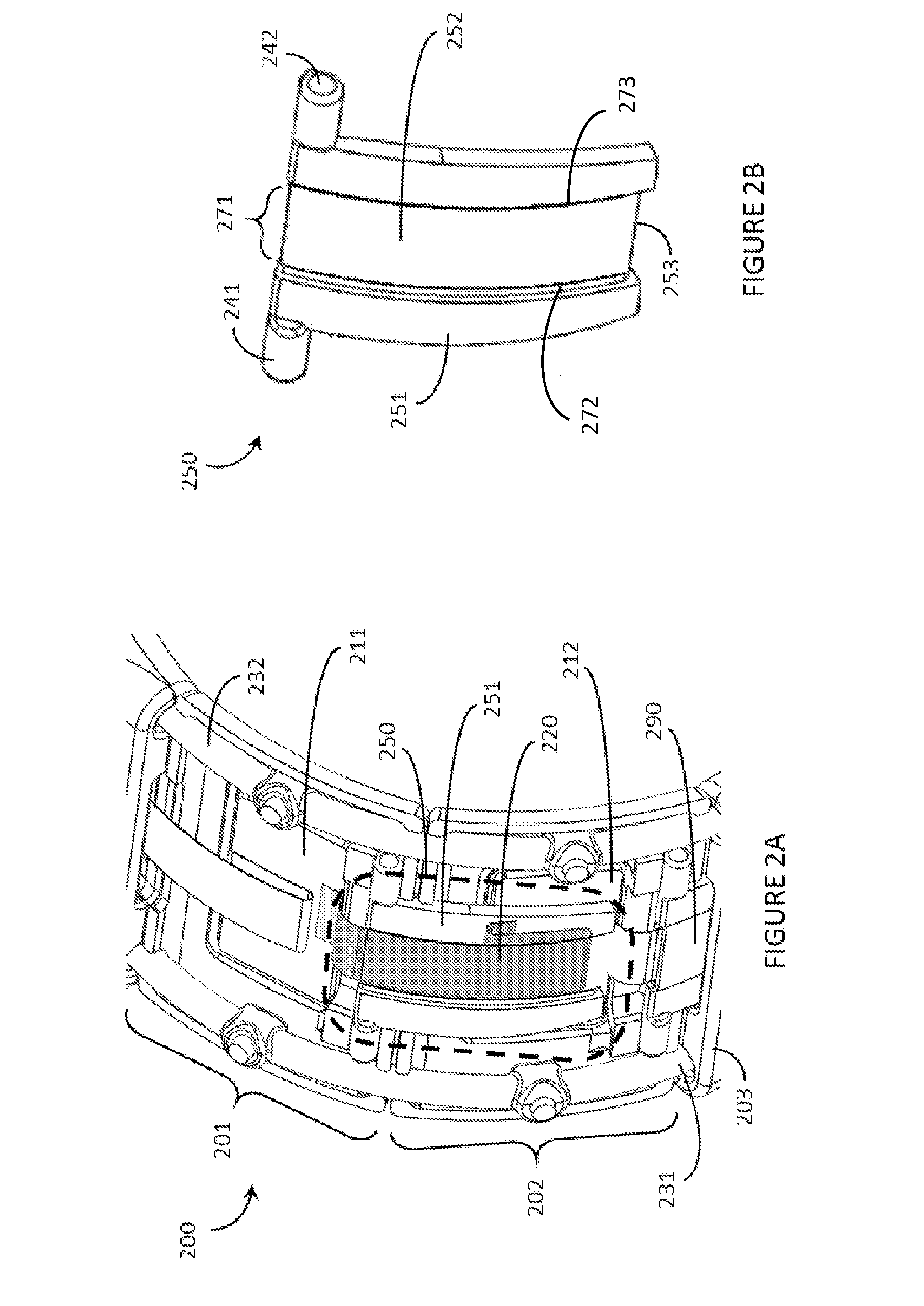 Systems, articles and methods for strain mitigation in wearable electronic devices