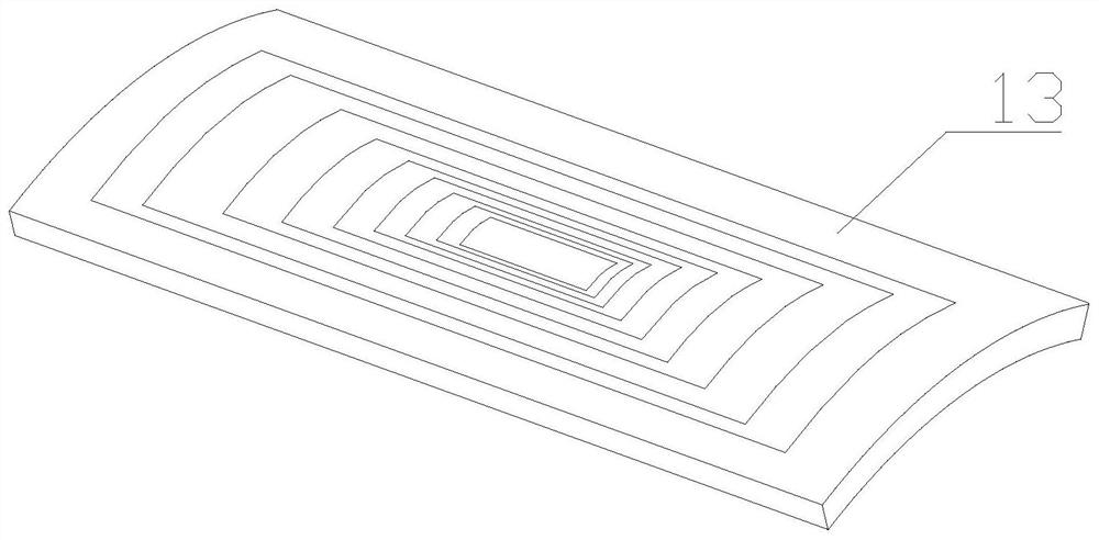 Shell ring heat treatment device and using method thereof